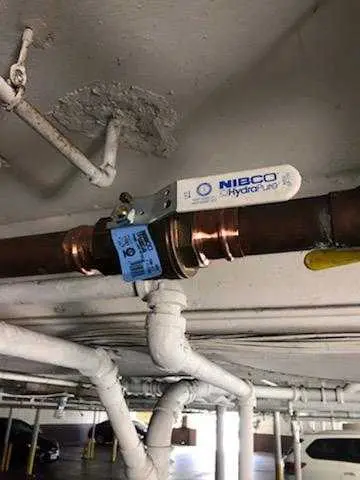 Copper pipe repair and valve work for Water Line Repair in North Miami