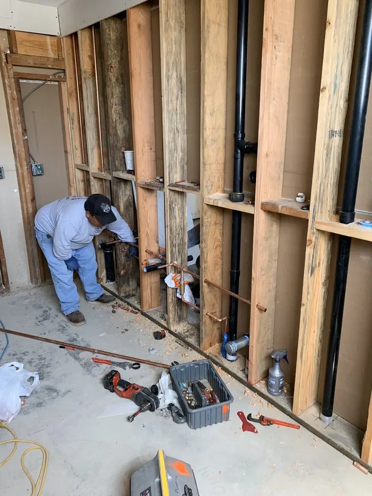 Commercial rough-in plumbing for Trenchless Sewer Repair in North Miami